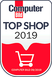 Auszeichnung Computer Bild Top Shop 2019 Siegel