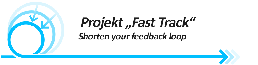 projekt fast track feedback loop agile software development
